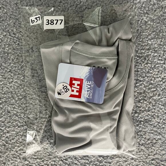 Helly Hansen Athletic Shirt Mens Small Gray UPF 50+ Regular Fit NWT - Picture 12 of 12